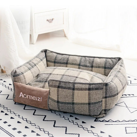 Big Dog Bed Removable Pet Sofa Bed For Small Medium Big Dogs Washable Cat House Mats Soft Pet Sleeping Beds Dog Accessories-10